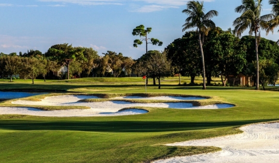 The Fazio golf course at PGA National Resort.